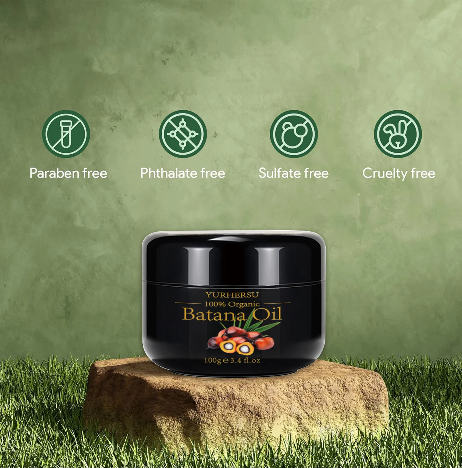 YURHERSU 100% Organic Batana Hair Oil for Growth, Moisture & Repair 10 batana hair oil spu760557239656 desc 10