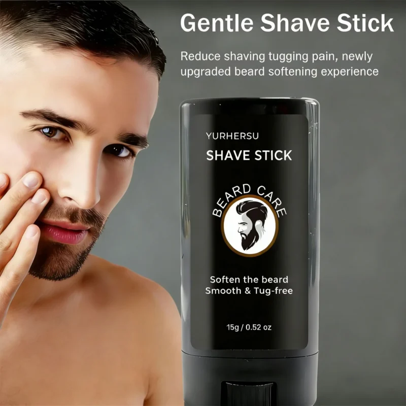 beard-shave-softening-stick-spu1015336713070-1 YURHERSU Shave Stick for Men - Beard Softening, Reduces Tugging, 15g