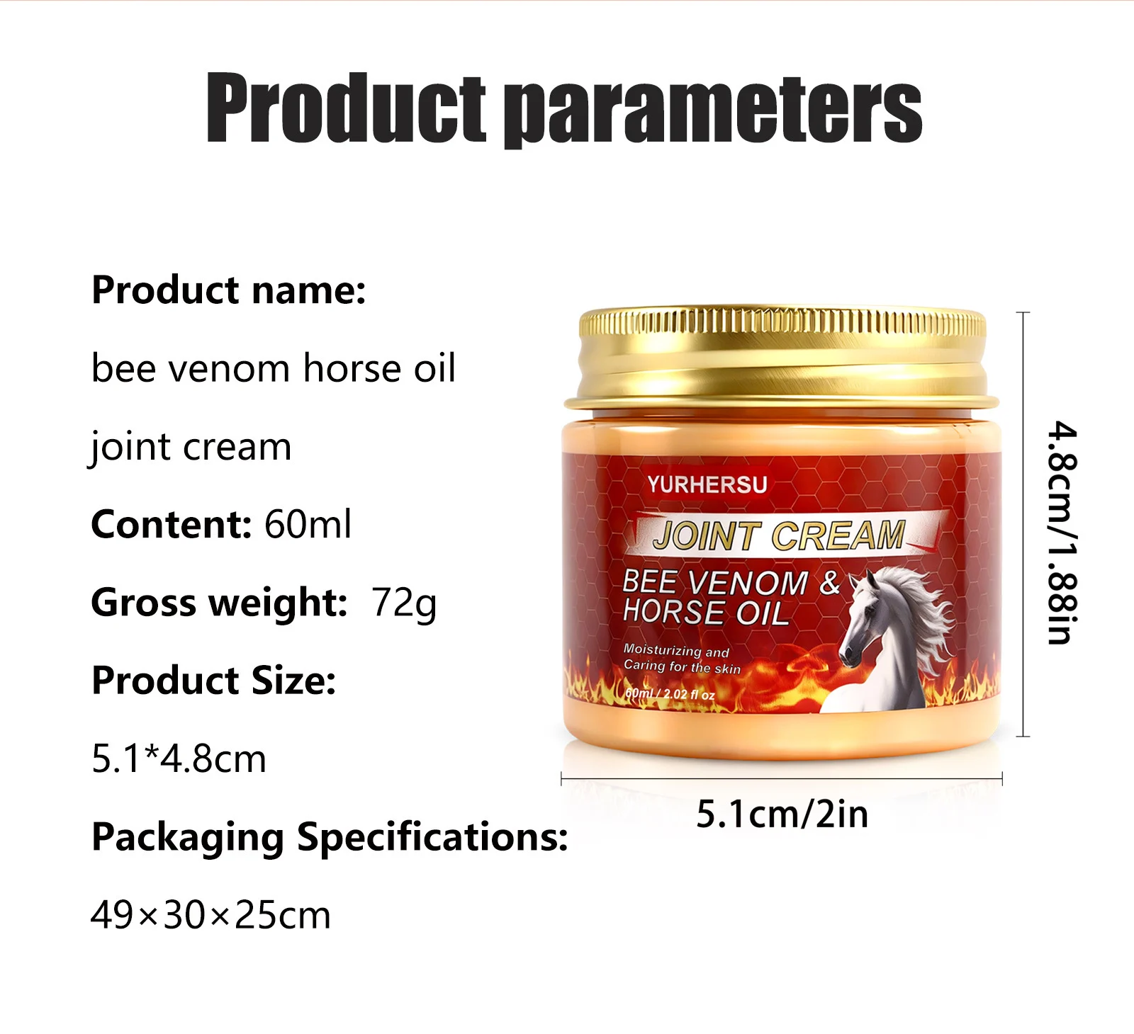 bee venom horse oil joint cream spu995741081446 desc 1