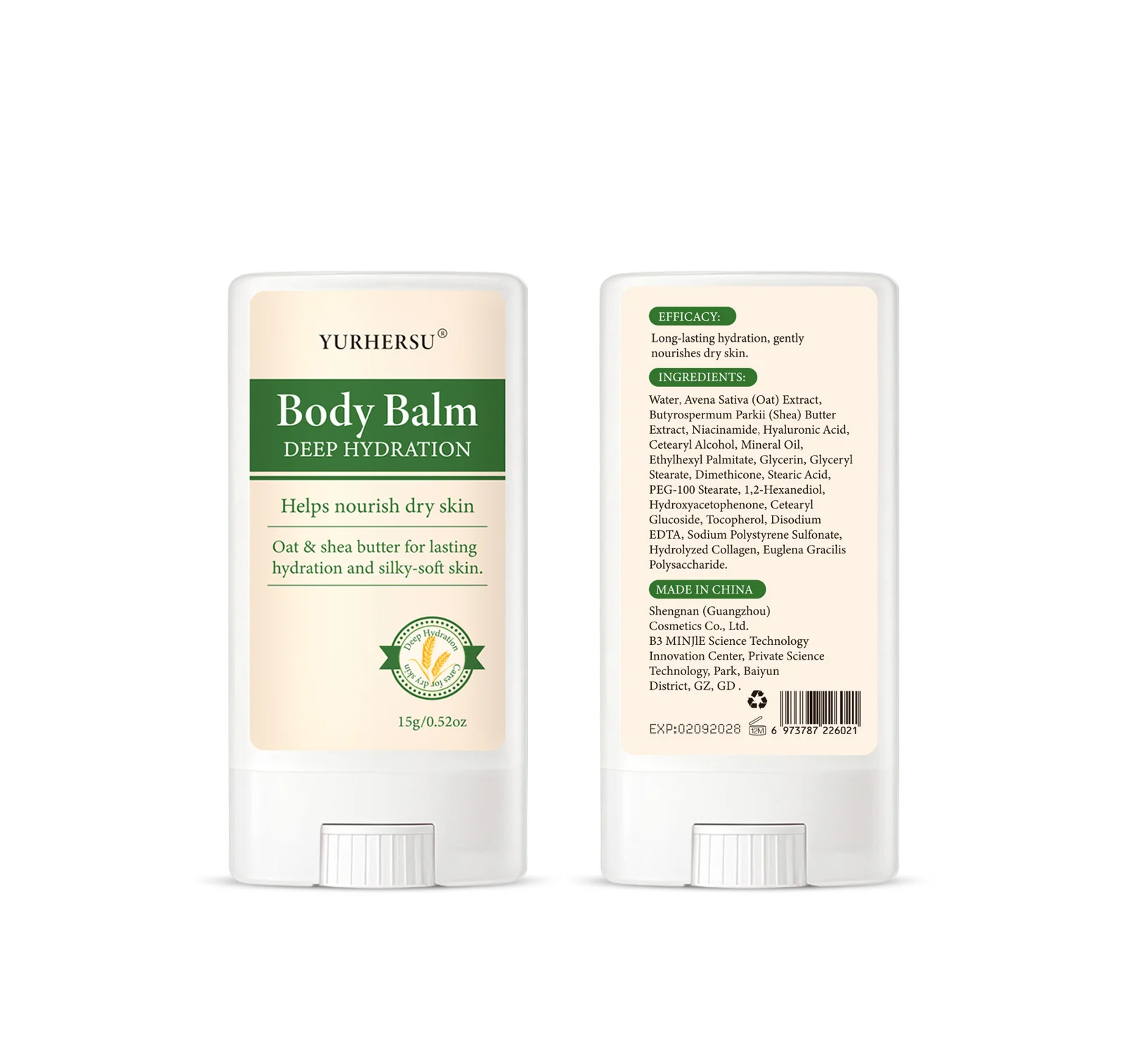 YURHERSU Body Balm with Oat & Shea Butter for Deep Hydration and Soft Skin 13 body balm moisturizer spu971641060303 desc 13