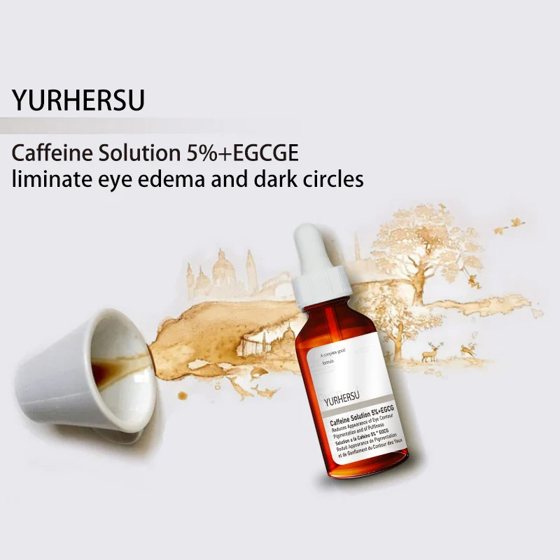 YURHERSU Caffeine Eye Serum 5% + EGCG, Reduces Dark Circles & Puffiness, 30ml 4 caffeine eye serum spu974068826334 desc 4