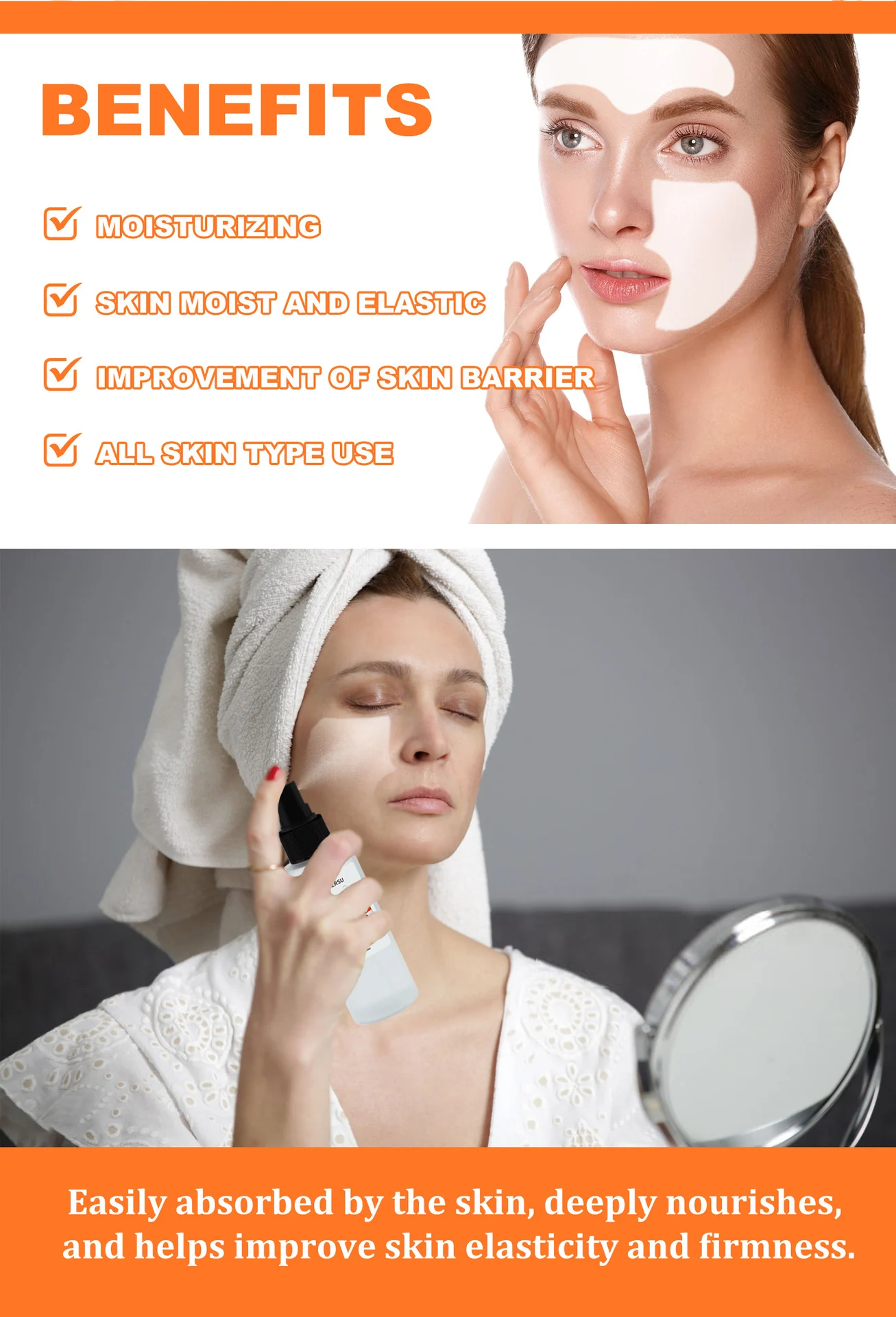 YURHERSU Collagen Film 3 Pairs Moisturizing Hydrating Facial Mask 6 collagen film facial mask spu743895678582 desc 6