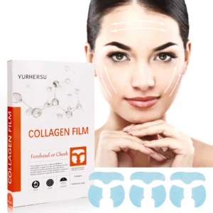 YURHERSU Collagen Film Sheet Masks - Hydrating Moisturizing Anti-Wrinkle Skin Care