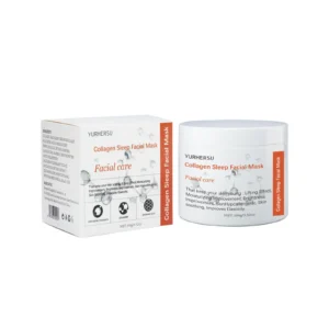 YURHERSU Collagen Sleep Facial Mask Hydrating Brightening Firming Overnight Treatment