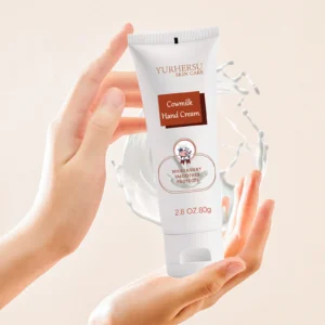 YURHERSU Cowmilk Hand Cream Milky & Silky Moisturizing Non-Greasy 80g