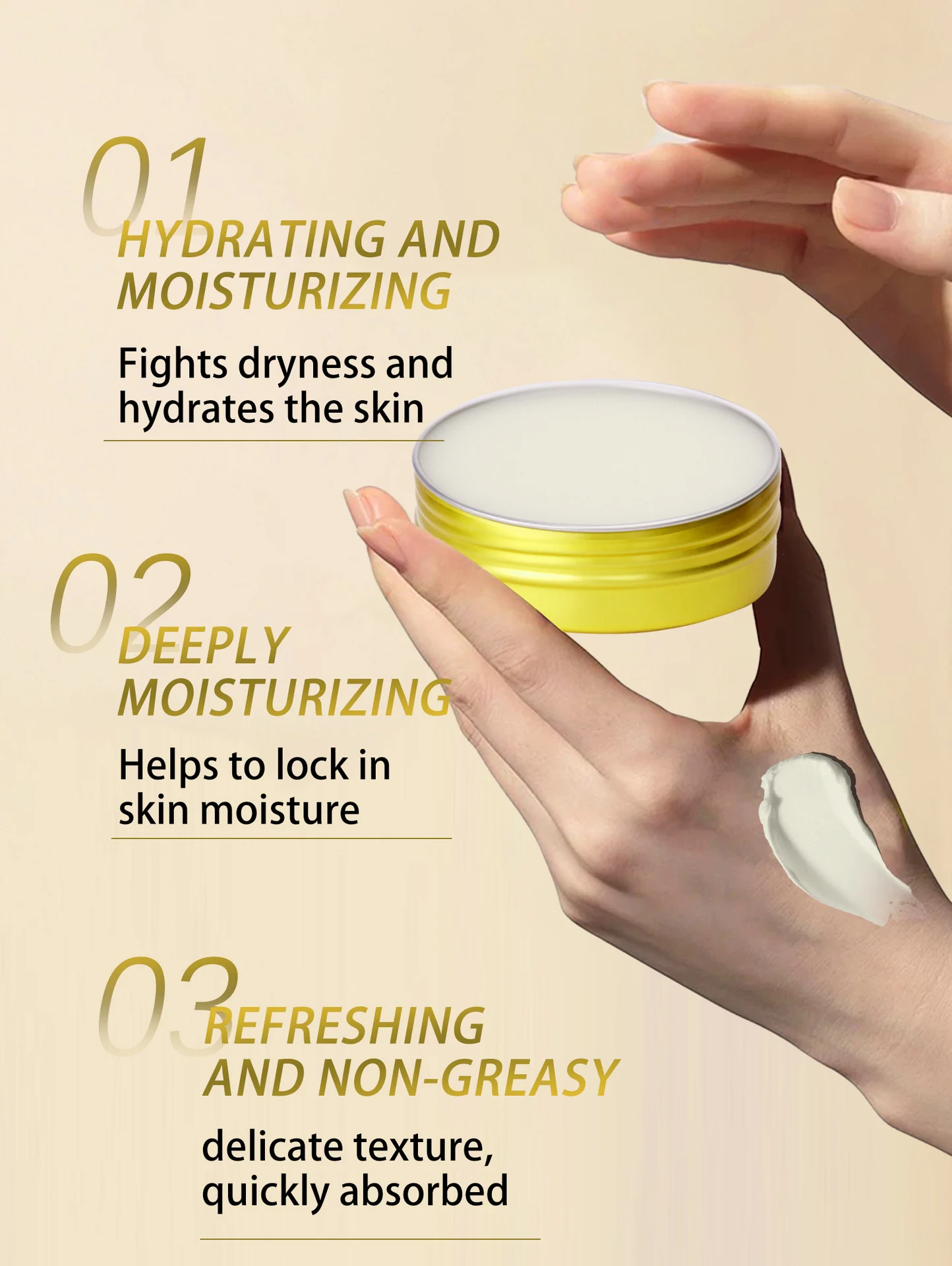 YURHERSU Deep Moisturizing Body Butter Cream for Dry Skin, Hydrating & Nourishing 4 deep moisturizing body butter spu827259067328 desc 4