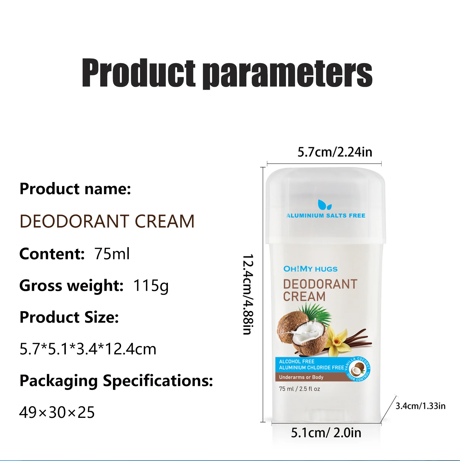 deodorant cream vanilla coconut spu848063866901 desc 1