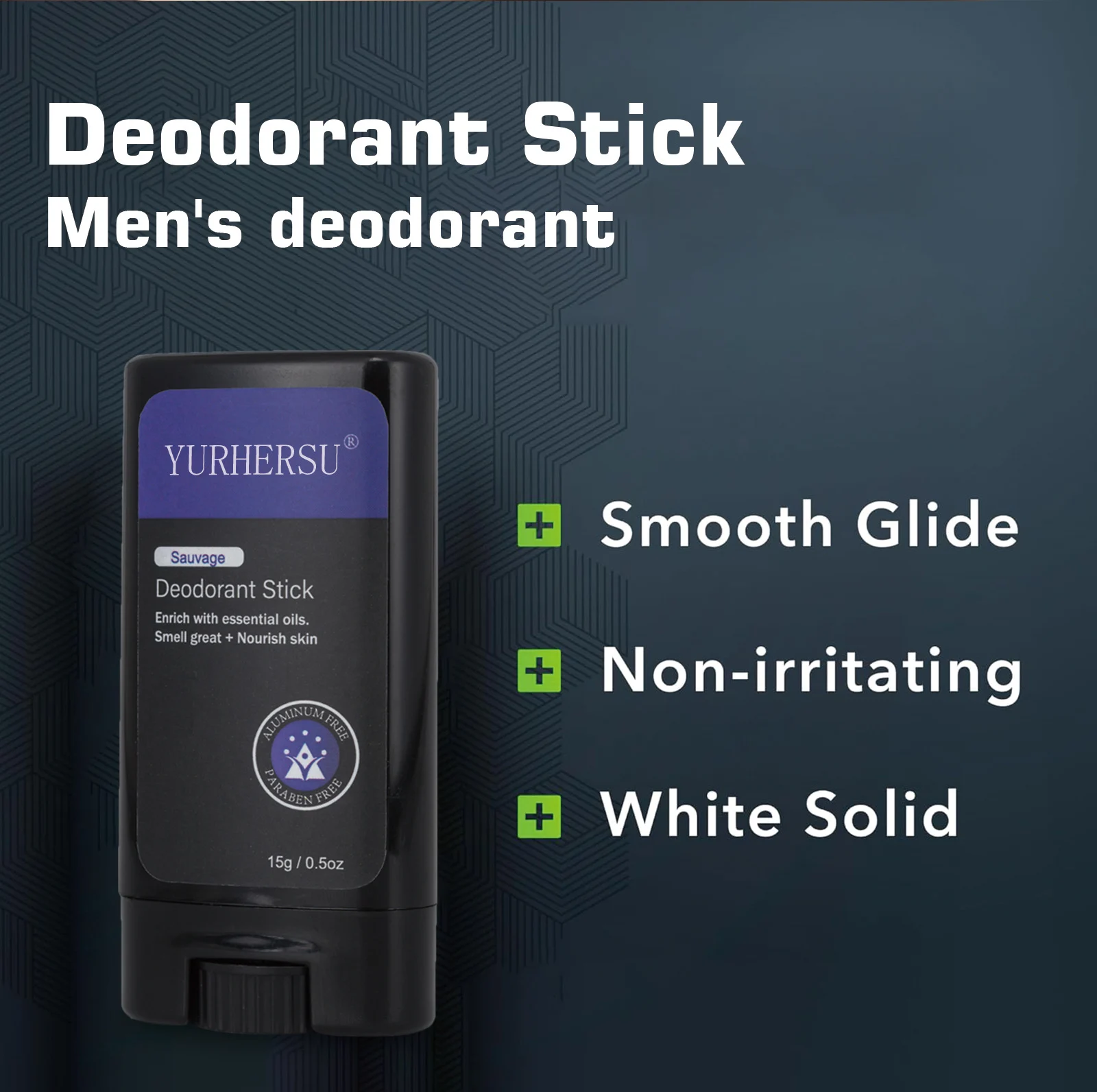 YURHERSU Deodorant Stick Set, Long Lasting Fresh Scent, Aluminum Free, Essential Oils 4 deodorant stick set spu953159425166 desc 4