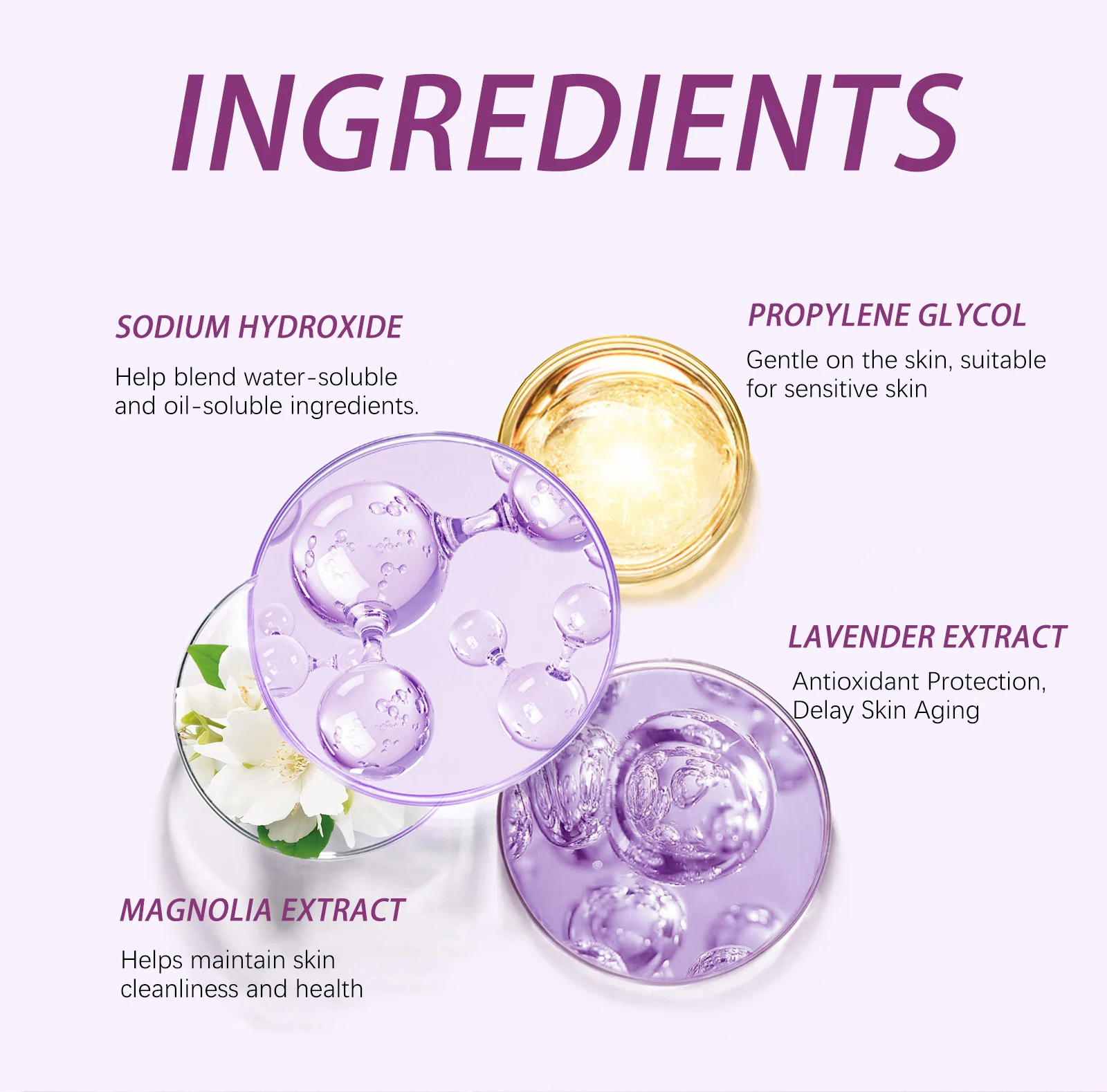 YURHERSU Long-Lasting Deodorant Stick, Lavender & Magnolia Scent, Gentle Odor Control 6 deodorant stick spu969046807249 desc 6