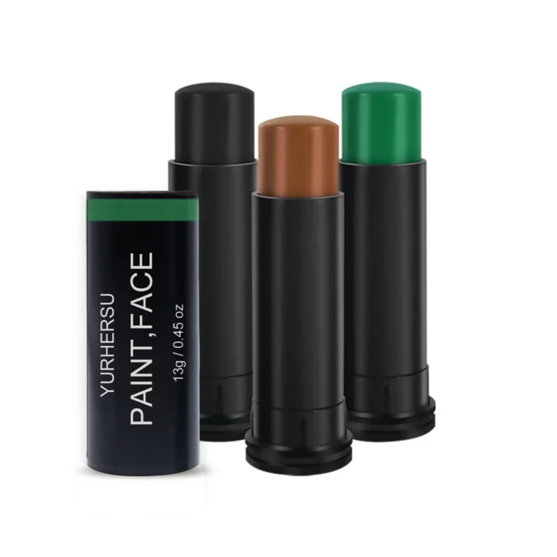 YURHERSU Eye Black Stick for Sports - Anti-Glare, Oily & Waterproof Face Paint