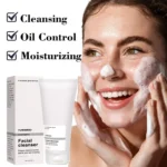 YURHERSU Facial Cleanser Deeply Cleanses Pores Moisturizing Gentle Formula