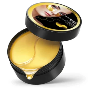 YURHERSU 24K Gold Collagen Eye Mask - Anti-Aging, Hydrating, Dark Circle Treatment
