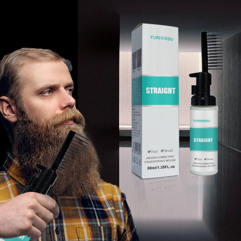 YURHERSU Protein Correcting Hair Straightening Mousse - Frizz Control & Repair 5 hair straightening mousse spu743663653846 desc 5