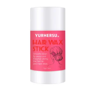 YURHERSU Hair Wax Stick for Men, Long-Lasting Hold, Controls Frizz & Flyaways, 75g