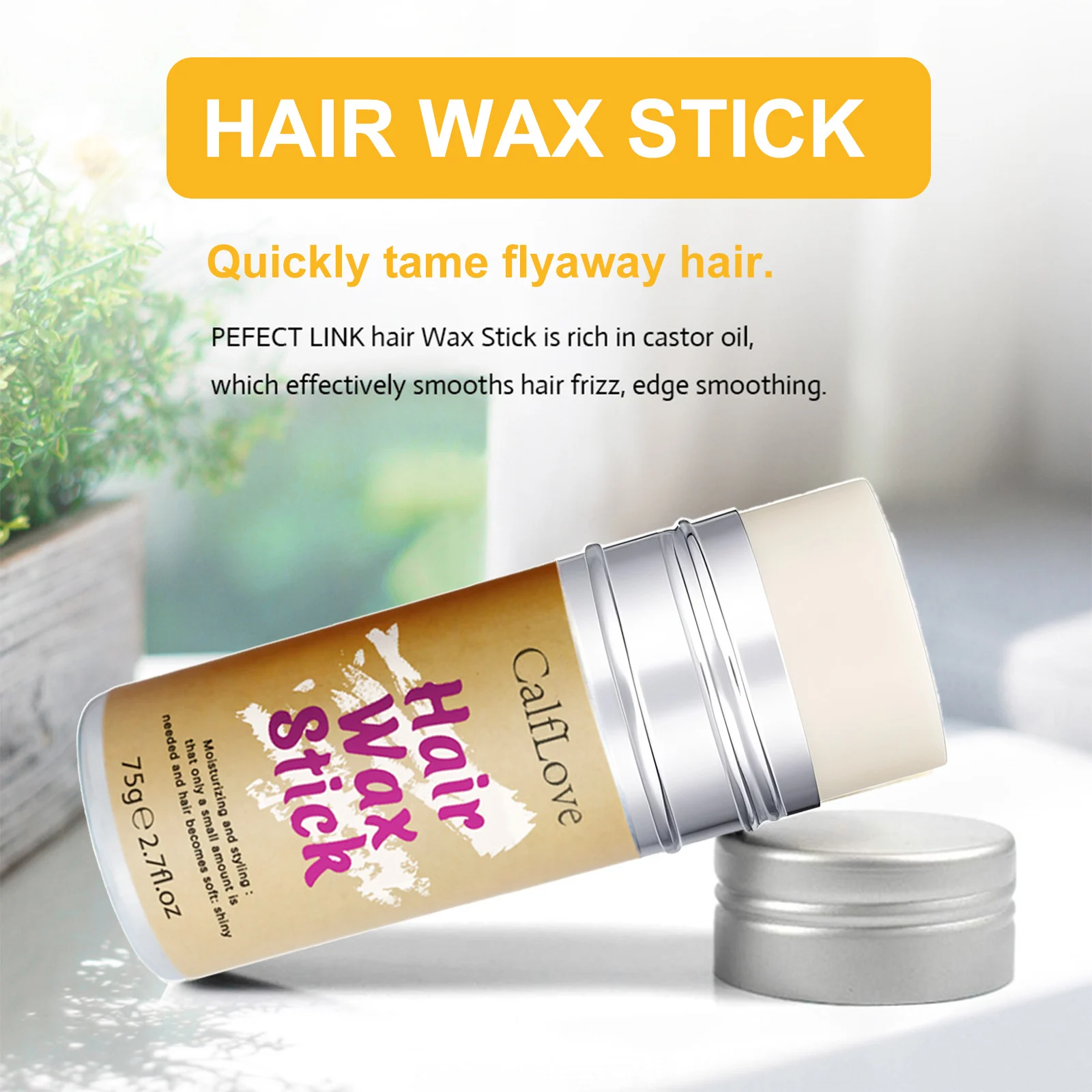 YURHERSU Hair Wax Stick for Flyaways, Frizz Control & Long-Lasting Styling 1 hair wax stick spu959062717592 desc 1