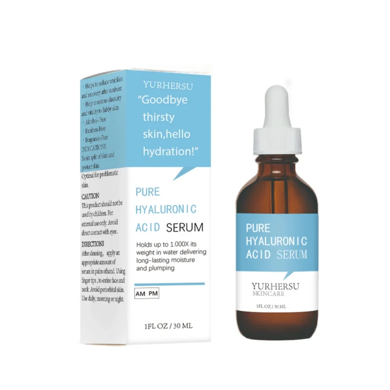 YURHERSU Hyaluronic Acid Serum - Brightening, Hydrating & Anti-Wrinkle Facial Care