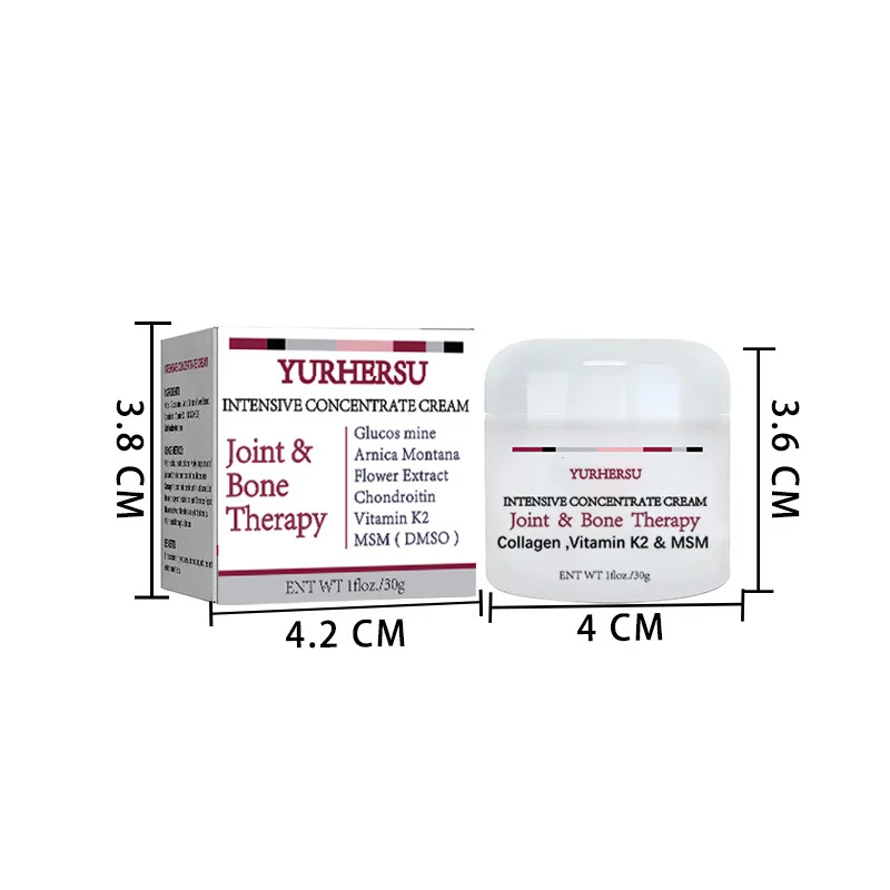 YURHERSU Joint & Bone Intensive Concentrate Cream with Collagen, Vitamin K2 & MSM 2 joint bone therapy cream spu724200587172 desc 2