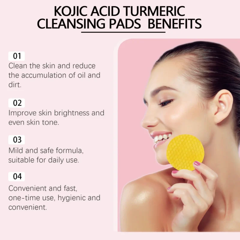 Kojic Acid Turmeric Cleansing Pads Spu952487757086 4