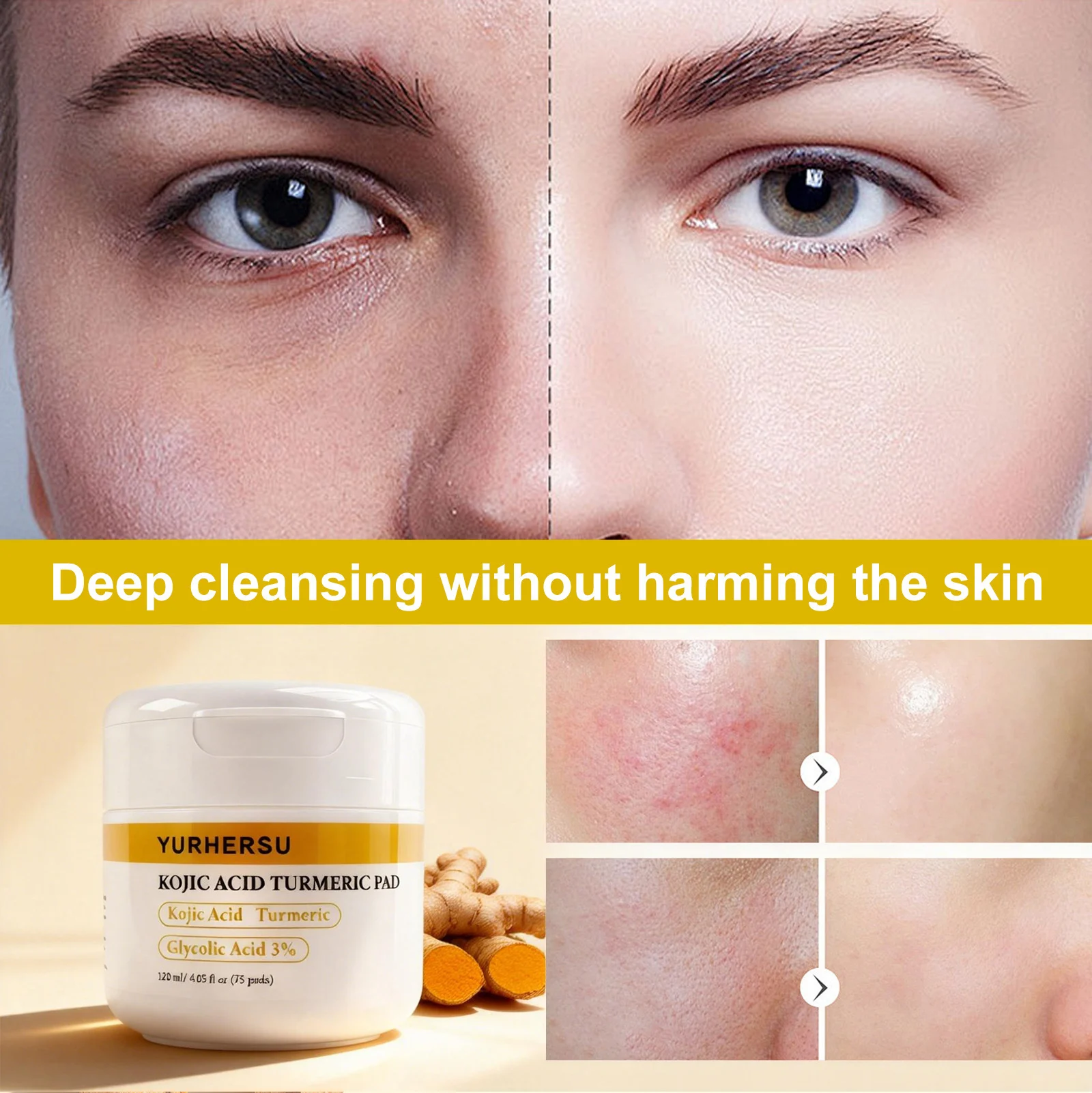 kojic acid turmeric face pads spu1003354702642 desc 9