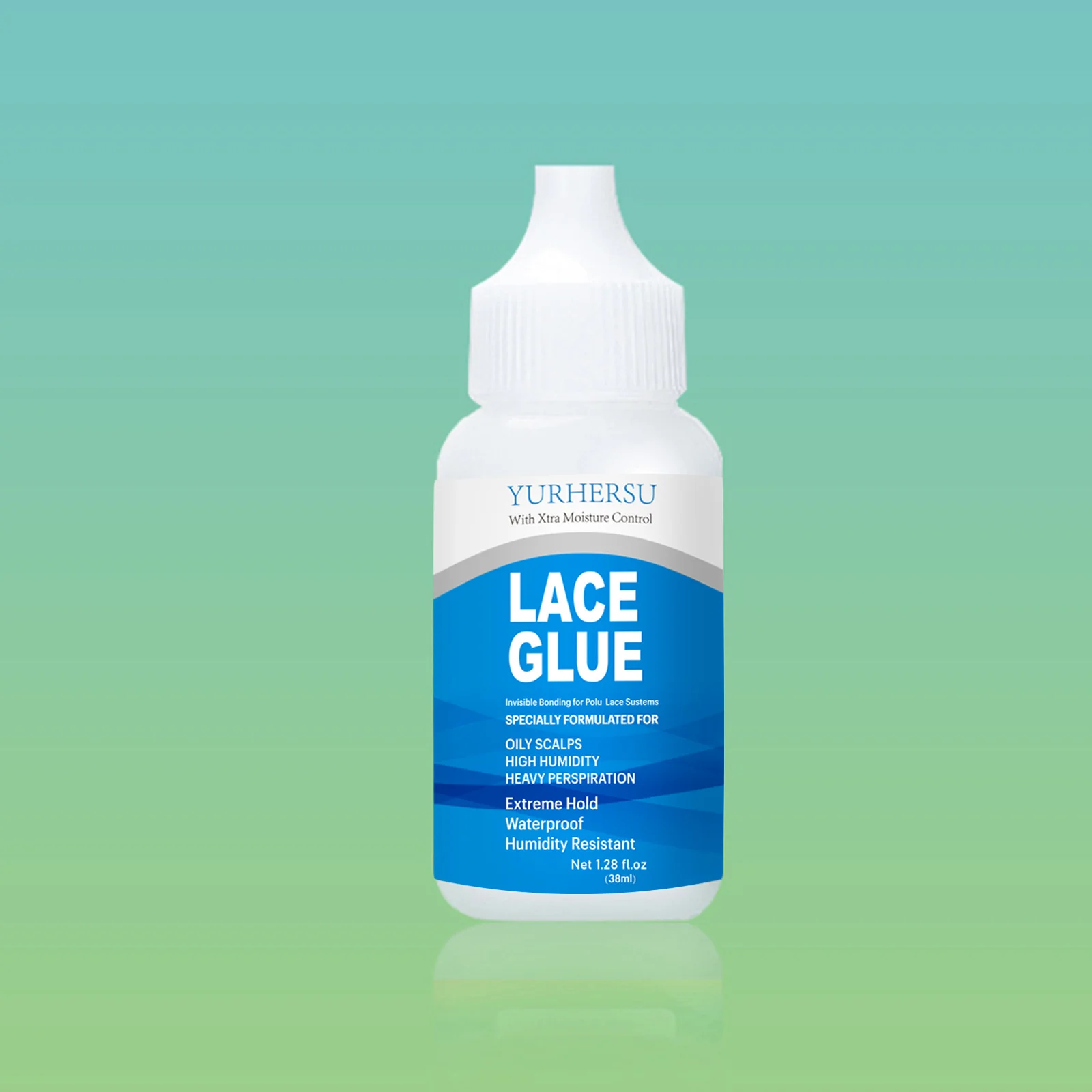 YURHERSU Extreme Hold Invisible Lace Wig Glue, Waterproof & Sweatproof 9 lace wig glue adhesive spu725622449601 desc 9