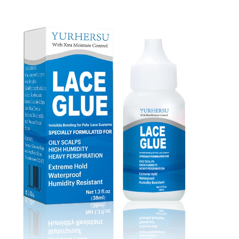 YURHERSU Lace Glue for Wigs Extreme Hold Waterproof Sweatproof Invisible Bonding