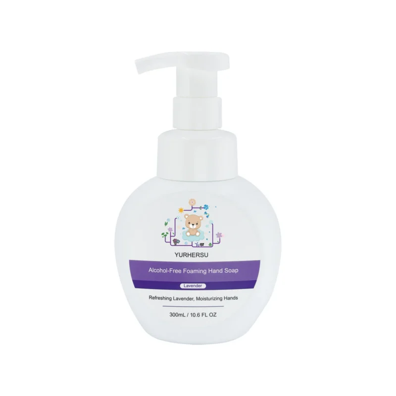 lavender-foaming-hand-wash-spu811989591535-1 YURHERSU Alcohol-Free Lavender Foaming Hand Wash Mousse, Moisturizing & Refreshing 300ml