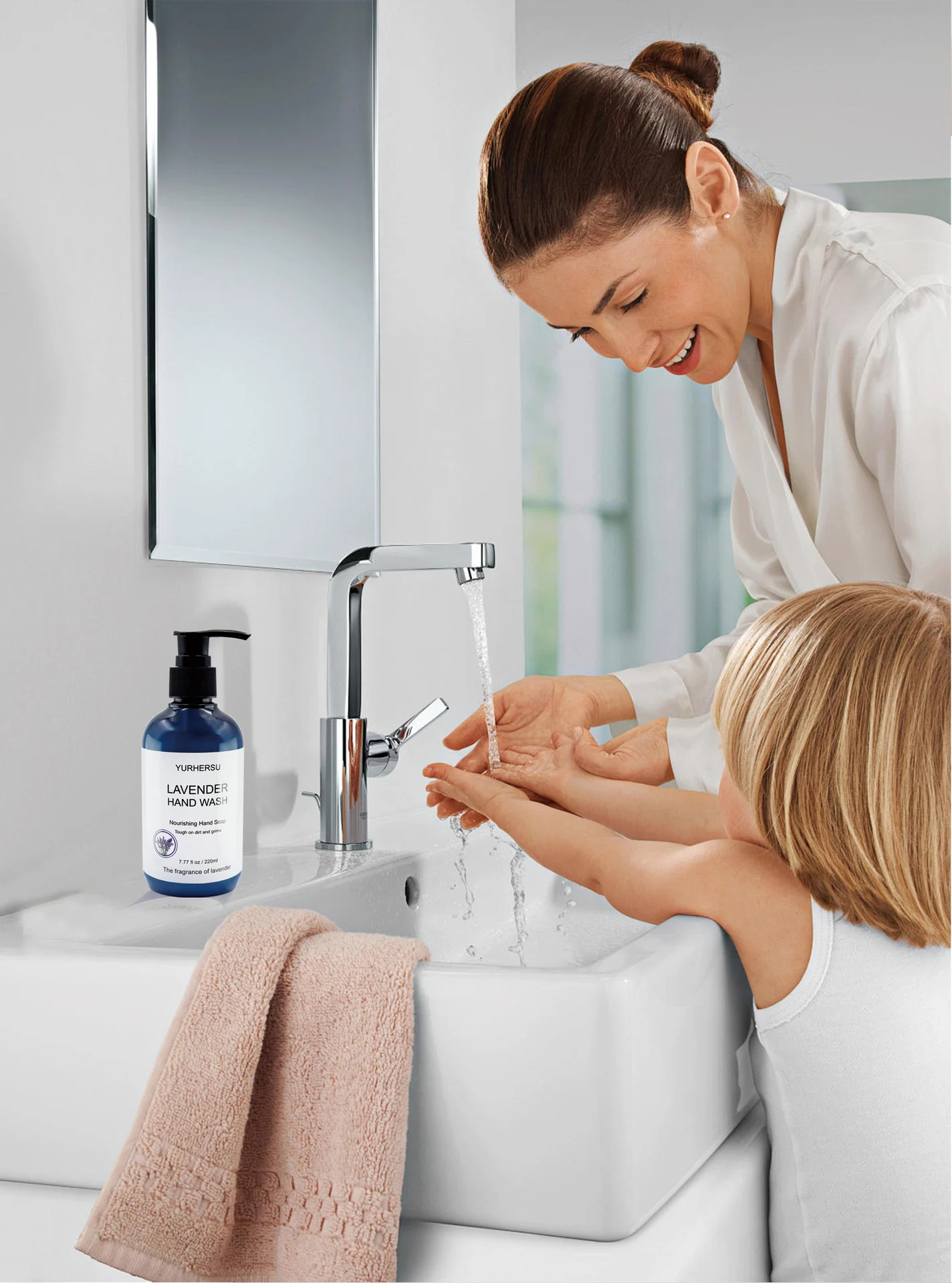 YURHERSU Nourishing Lavender Hand Wash Soap, 220ml 7 lavender hand wash soap spu800685566968 desc 7