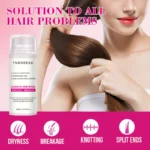 YURHERSU Leave-In Hair Mask 100ml for Dry Damaged Hair, Frizz Control, Split Ends Repair