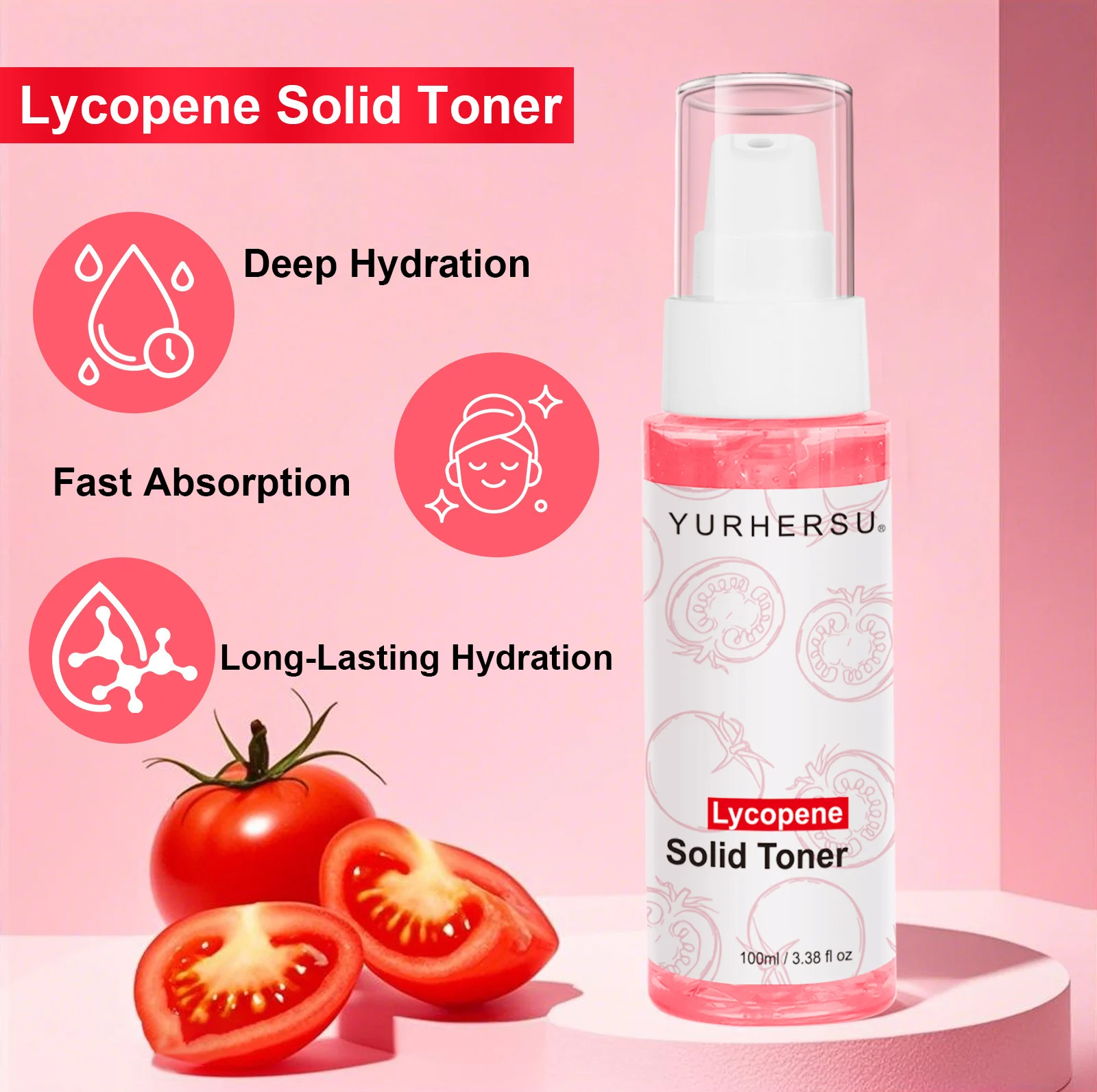 YURHERSU Lycopene Solid Toner for Deep Hydration and Brightening 100ml 6 lycopene solid toner spu973219276467 desc 6