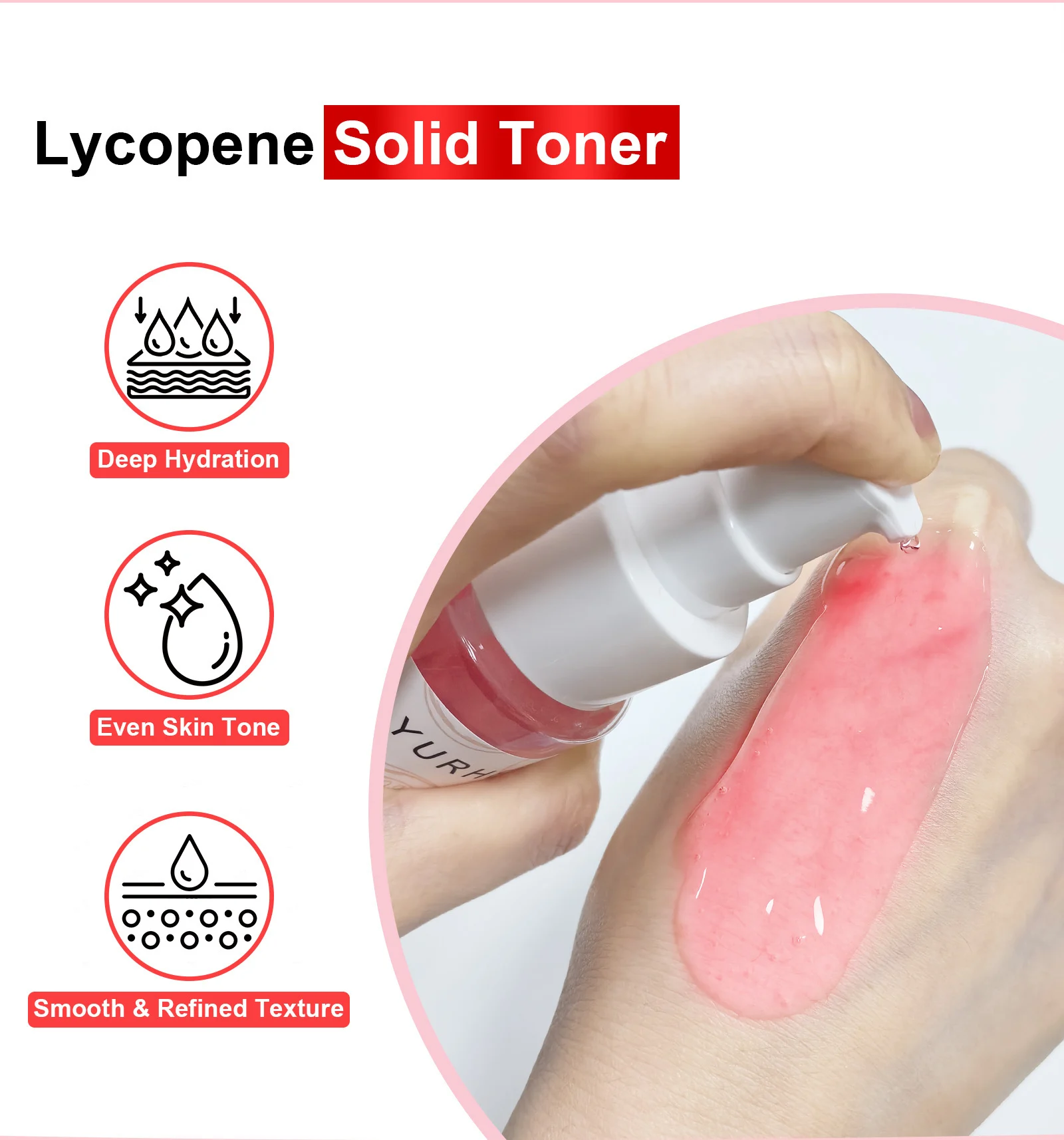 YURHERSU Lycopene Solid Toner for Deep Hydration and Brightening 100ml 8 lycopene solid toner spu973219276467 desc 8