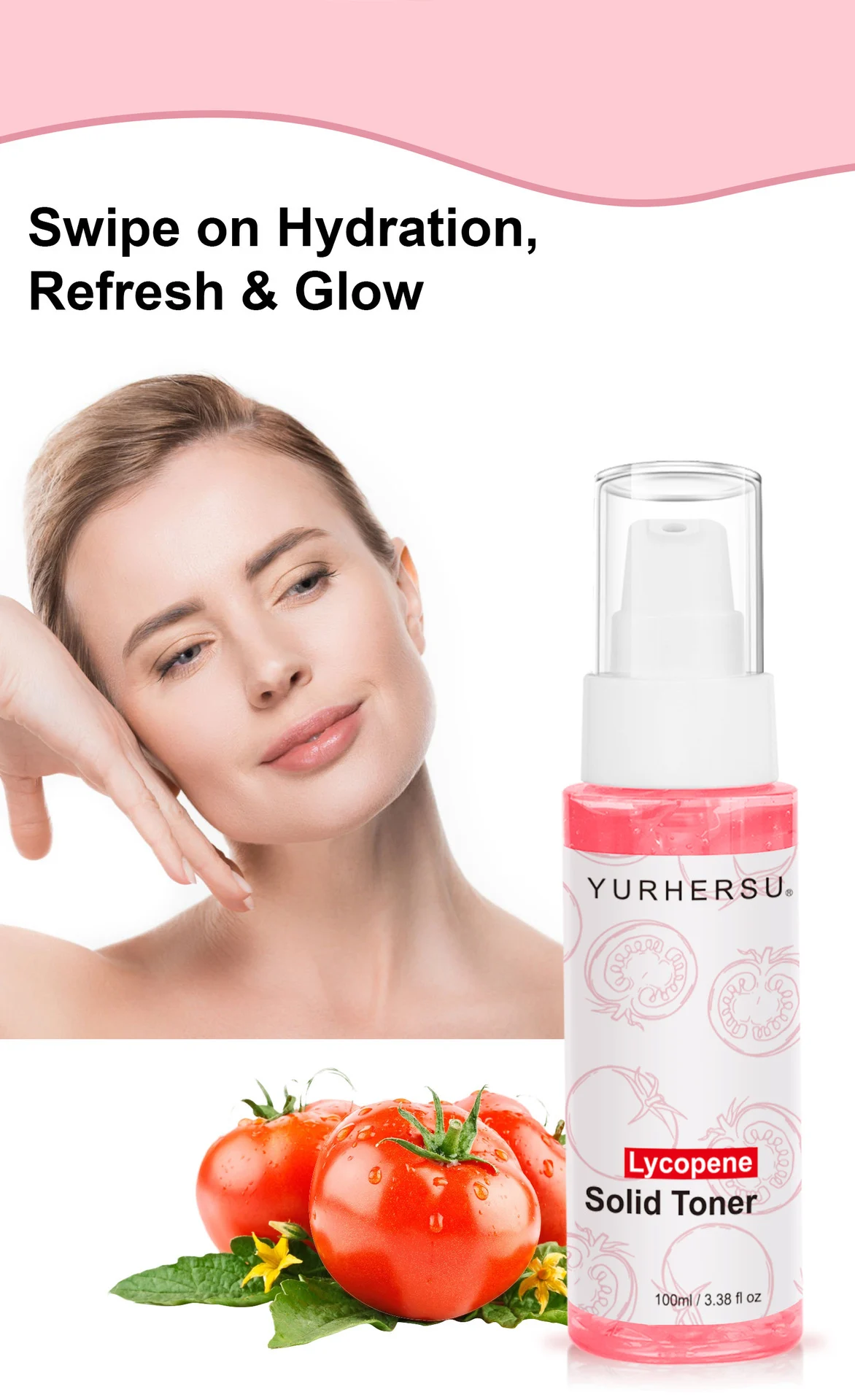 YURHERSU Lycopene Solid Toner for Deep Hydration and Brightening 100ml 9 lycopene solid toner spu973219276467 desc 9