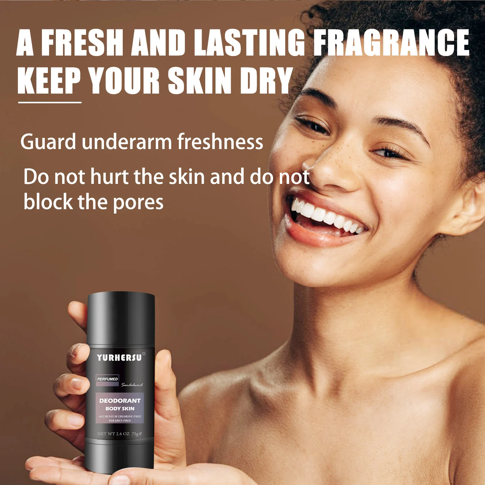 YURHERSU Men's Deodorant Stick for Body Skin, Long Lasting Freshness, Aluminum Chloride Free 6 mens deodorant stick spu812395512317 desc 6