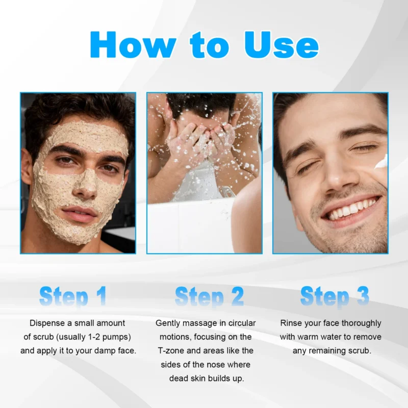 Mens Facial Scrub Exfoliating Spu999073763611 5