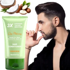 YURHERSU Men's Hair Conditioner 3X Stronger Thicker Smoother 150ml