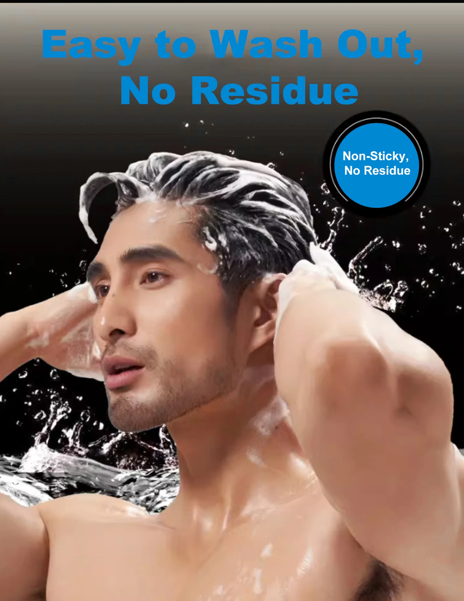 YURHERSU Men's Matte Clay Texturizing Hair Spray, 100ml, Strong Hold, Oil-Absorbing 10 mens matte clay hair spray spu1012753174283 desc 10