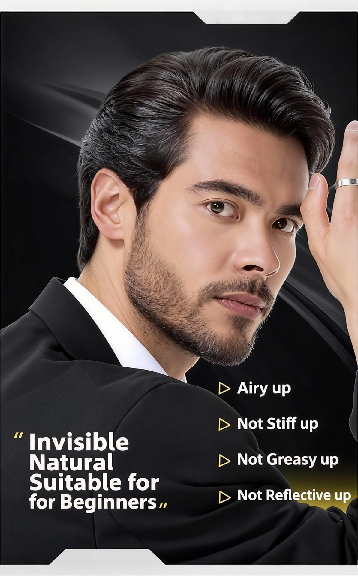 YURHERSU Men's Matte Clay Hair Wax, Strong Hold, Long-Lasting Styling 7 mens matte hair clay spu1002751438288 desc 7