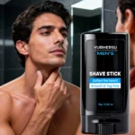 YURHERSU Men's Shave Stick Softens Beard, Smooth Tug-Free Shaving Cream Solid Stick