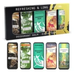 YURHERSU Men's Solid Deodorant Balm, Long Lasting Fragrance, Portable