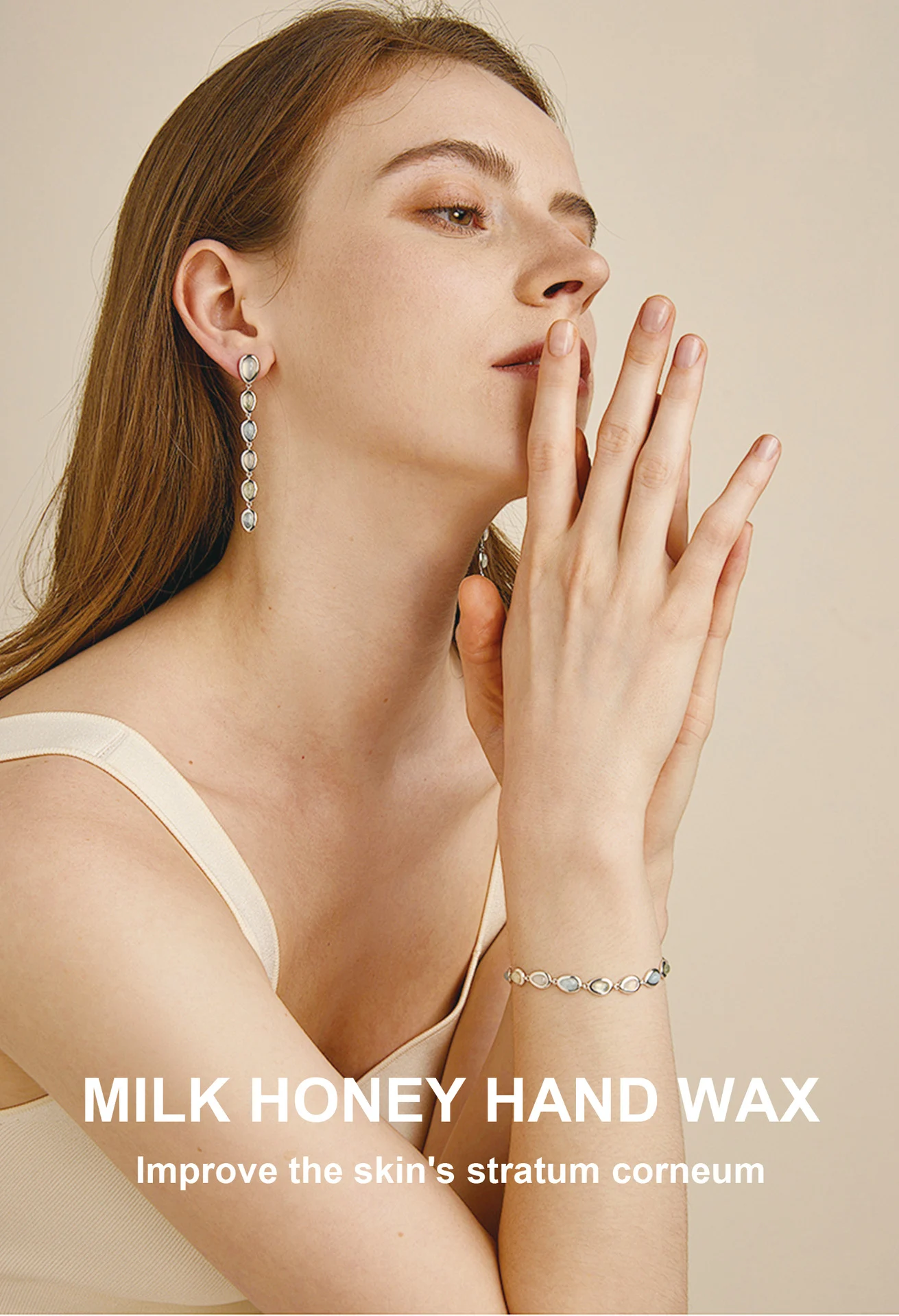 YURHERSU Milk & Honey Hand Wax - Moisturizing Exfoliating Hand Mask for Smooth Skin 1 milk honey hand wax spu800819833911 desc 1