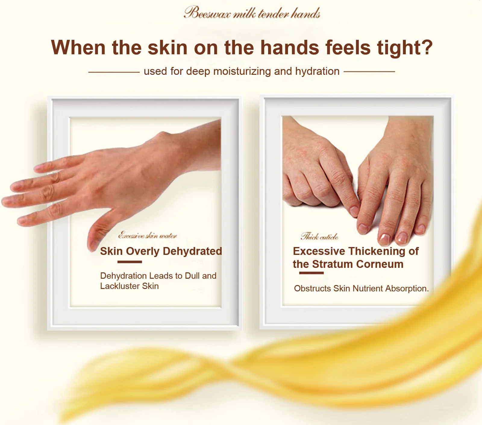 YURHERSU Milk & Honey Hand Wax - Moisturizing Exfoliating Hand Mask for Smooth Skin 3 milk honey hand wax spu800819833911 desc 3