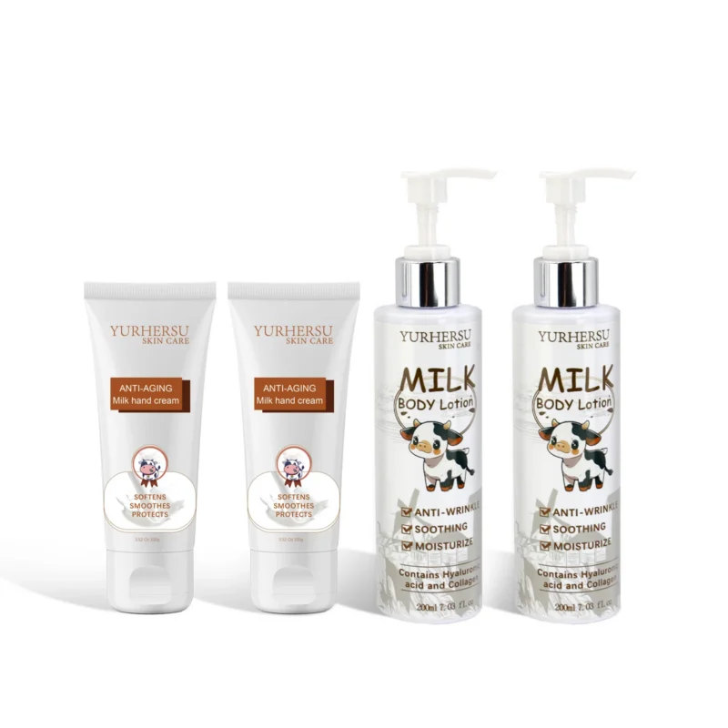 moisturizing-body-lotion-hand-cream-set-spu812006052000-1 YURHERSU Moisturizing Dual Care Set - Body Lotion & Hand Cream for Anti-Aging & Smooth Skin
