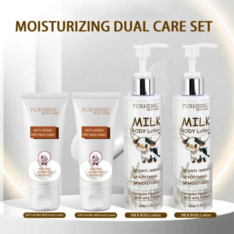 Moisturizing Body Lotion Hand Cream Set Spu812006052000 2
