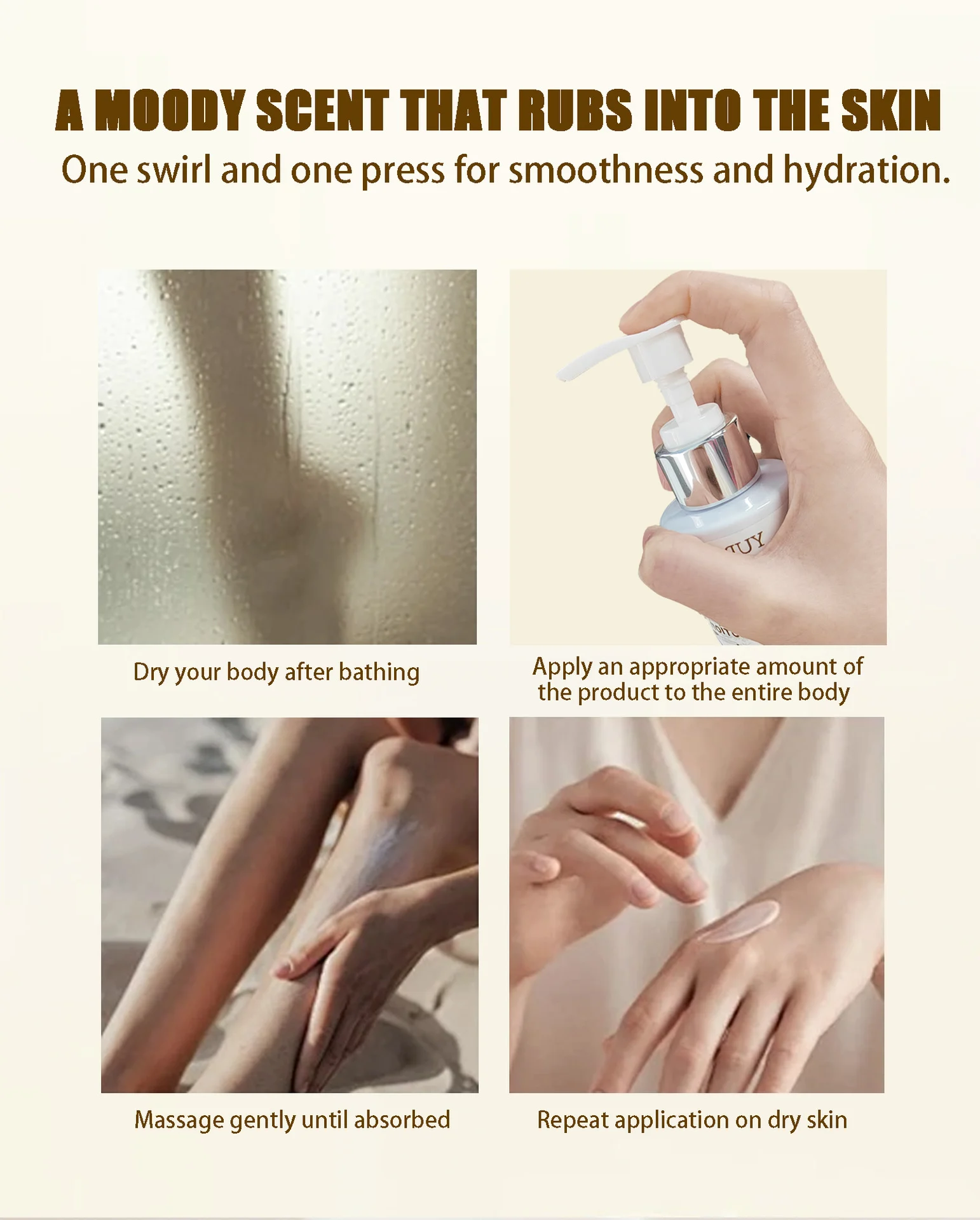 YURHERSU Moisturizing Dual Care Set - Body Lotion & Hand Cream for Anti-Aging & Smooth Skin 10 moisturizing body lotion hand cream set spu812006052000 desc 10