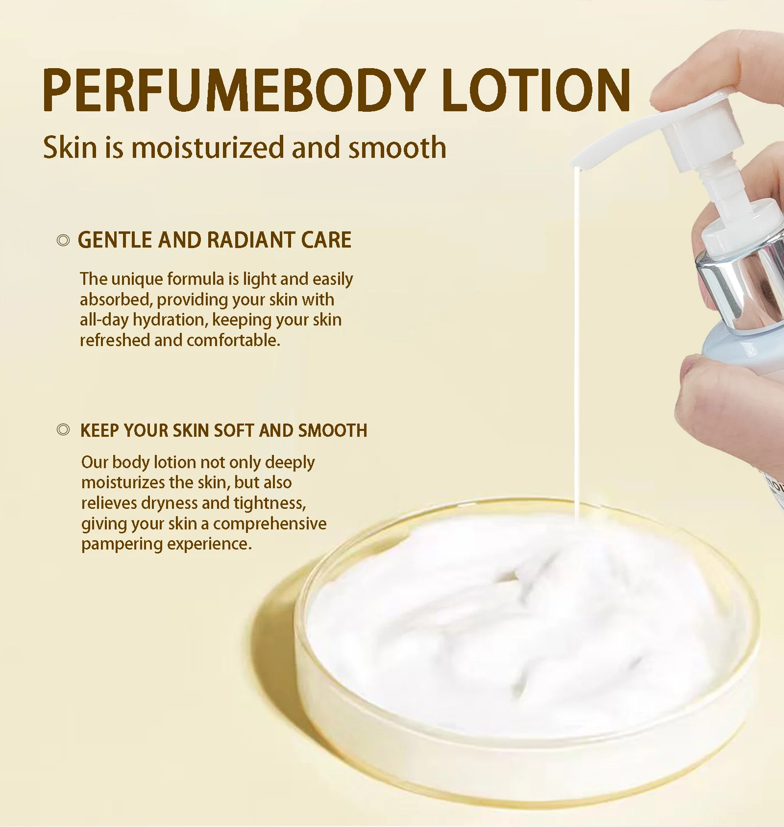 YURHERSU Moisturizing Dual Care Set - Body Lotion & Hand Cream for Anti-Aging & Smooth Skin 8 moisturizing body lotion hand cream set spu812006052000 desc 8