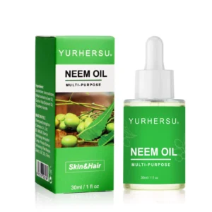 YURHERSU Neem Oil for Skin & Hair - Multi-Purpose Deep Hydration & Nourishment