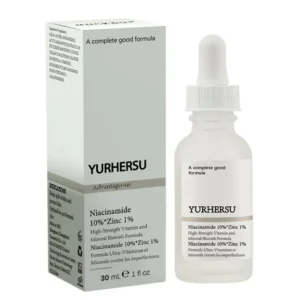 YURHERSU Niacinamide 10% Serum with Zinc 1% for Face, Hydrating & Blemish Control