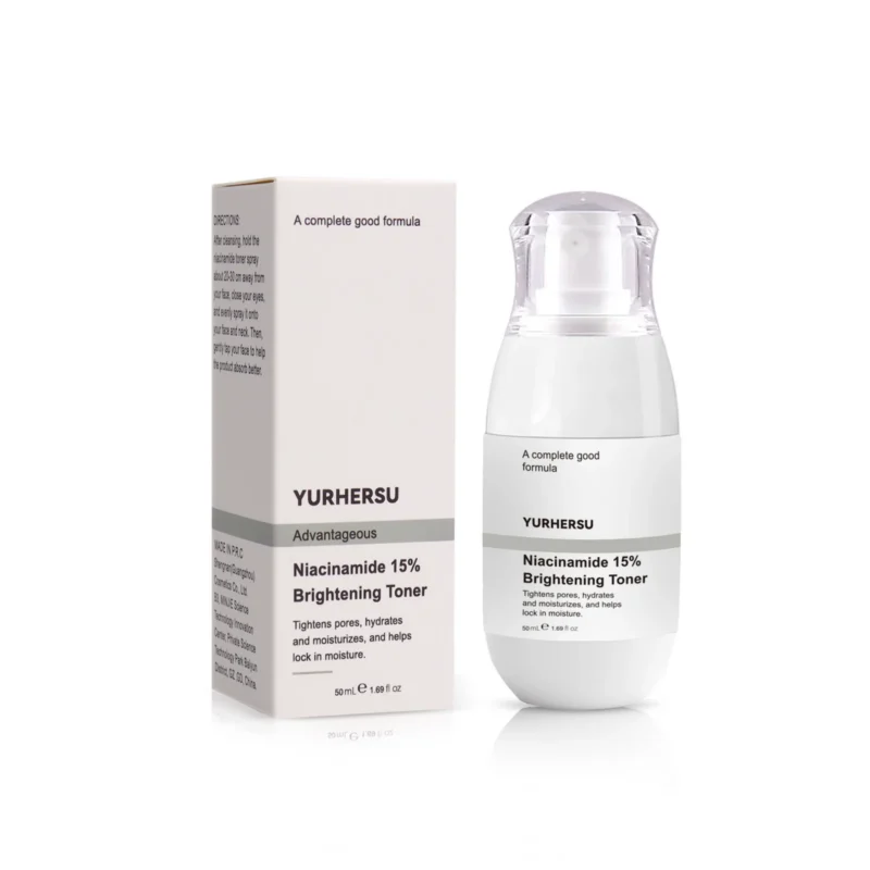YURHERSU Niacinamide 15% Brightening Toner Spray Hydrating Moisturizing