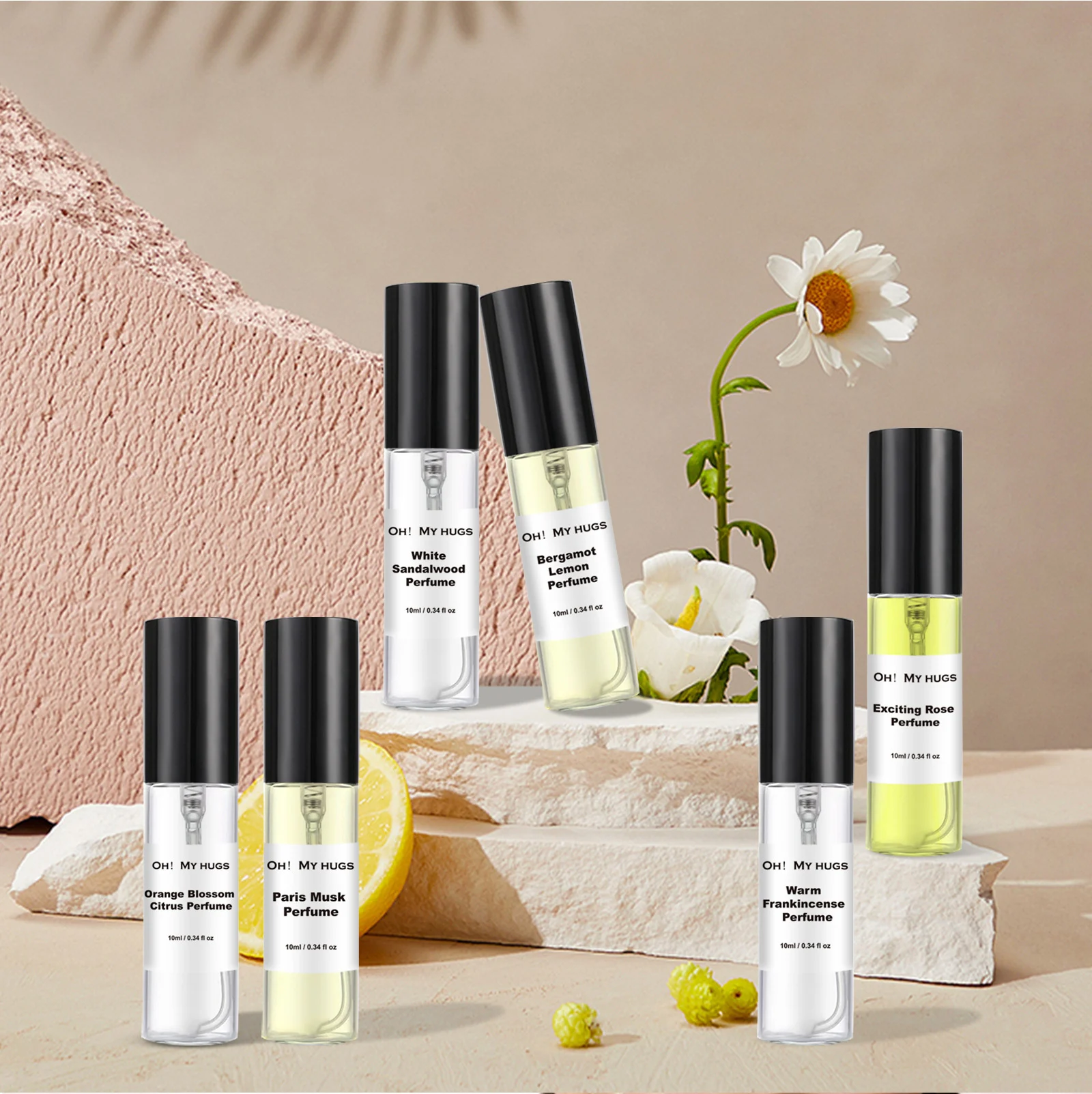 YURHERSU Oh!My Hugs Perfume Spray Gift Set - 6 Fragrances, Long Lasting 2 perfume spray gift set spu823403757066 desc 2