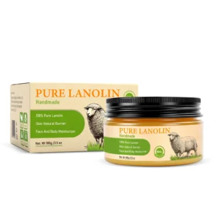 YURHERSU 100% Pure Lanolin Cream For Face & Body, Deep Moisturizing & Nourishing