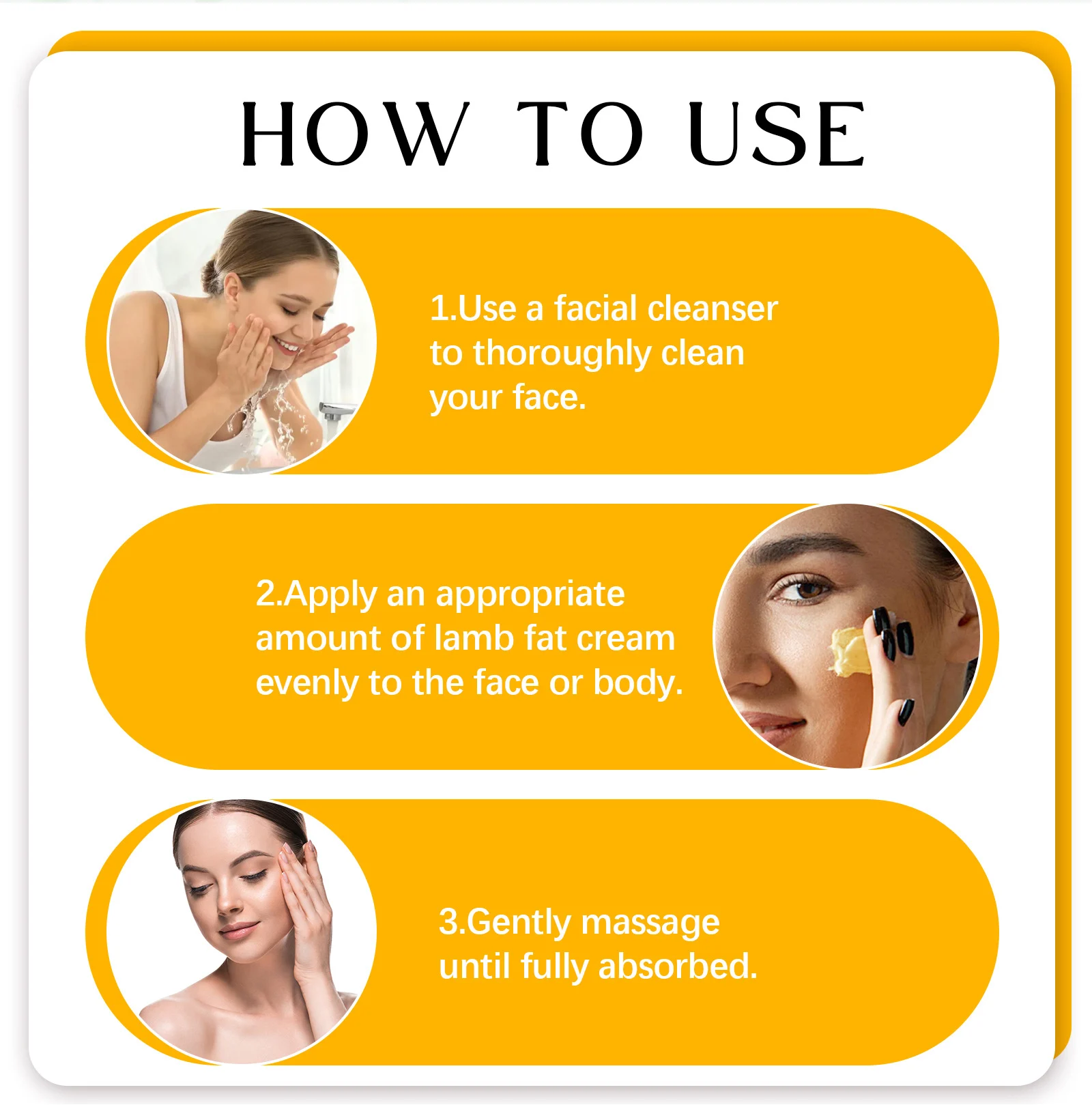 YURHERSU 100% Pure Lanolin Cream For Face & Body, Deep Moisturizing & Nourishing 7 pure lanolin cream spu959184877639 desc 7